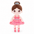 Load image into Gallery viewer, Gloveleya coral classic ballerina doll - personalized gift image 1
