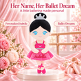 Load image into Gallery viewer, Gloveleya rose classic ballerina doll - personalized gift image 2
