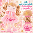 Load image into Gallery viewer, Gloveleya personalized crown princess doll - birthday gift gallery 8
