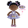 Bild in Galerie-Betrachter laden, Gloveleya 12-inch Personalized Plush Dolls Curly Haired Iridescent Girls
