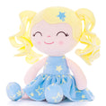 Load image into Gallery viewer, Gloveleya 12-inch Curly Hair Baby Star Dress Doll Bule
