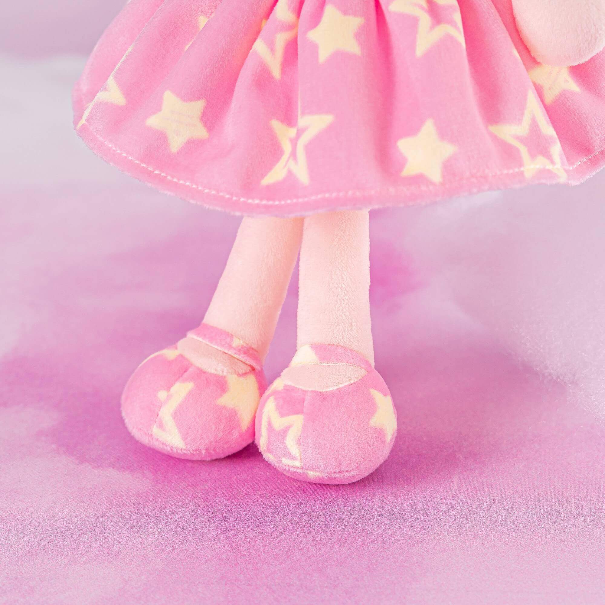 Gloveleya 12-inch Curly Hair Baby Star Dress Doll Series
