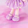 Bild in Galerie-Betrachter laden, Gloveleya 12-inch Curly Hair Baby Star Dress Doll Purple
