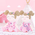 Load image into Gallery viewer, Gloveleya 16-inch Flower Fairy  Girls Dolls Rose
