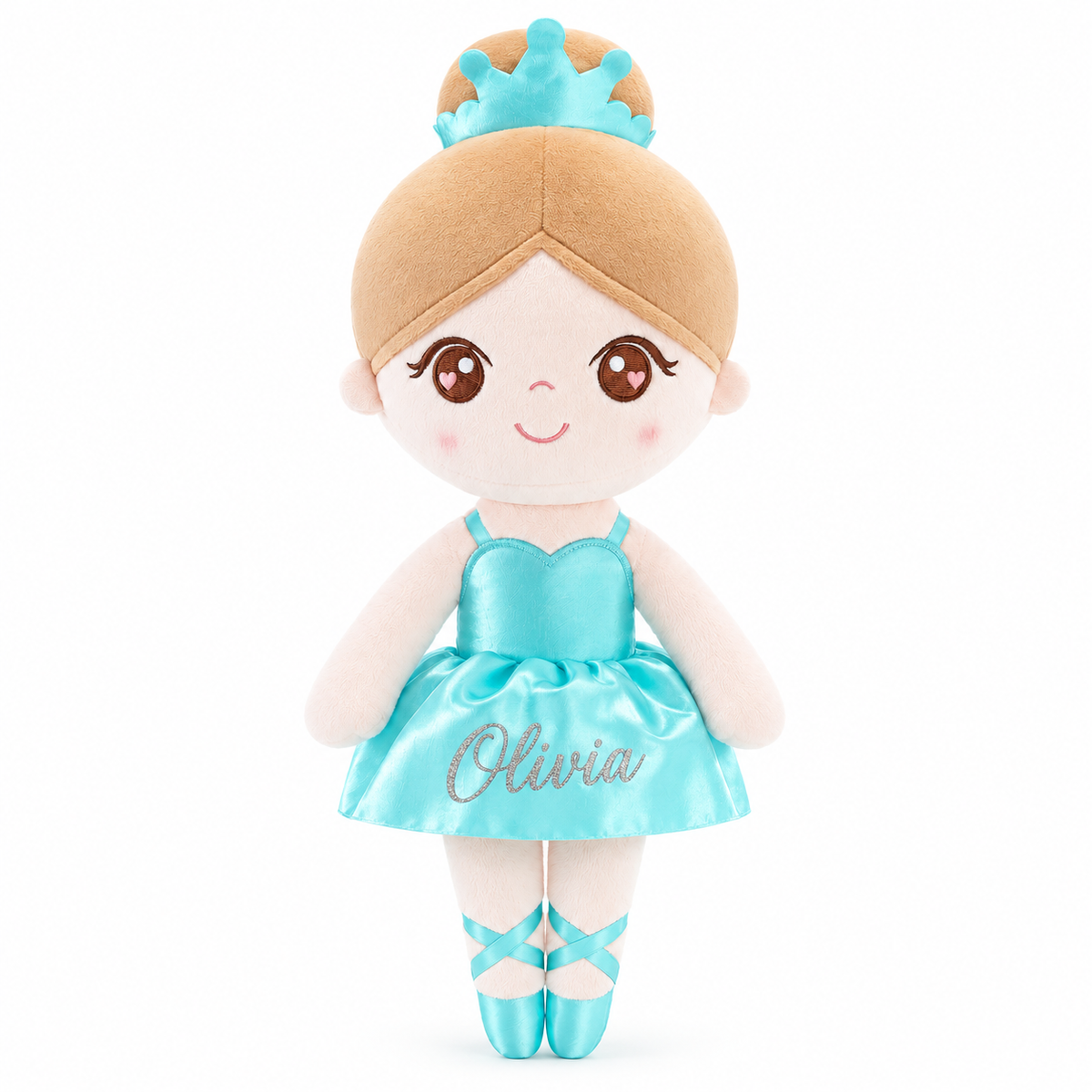 Gloveleya aqua glass ballet doll - 白底定制主图