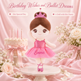 Load image into Gallery viewer, Gloveleya pink glass ballet doll - 生日芭蕾梦想
