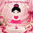 Bild in Galerie-Betrachter laden, Gloveleya rose glass ballet doll - 她的芭蕾梦想
