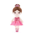 Load image into Gallery viewer, Gloveleya 13-inch Personalized Glass Ballet Girl Doll Pink
