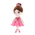 Load image into Gallery viewer, Gloveleya 13-inch Personalized Glass Ballet Girl Doll Pink
