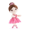 Load image into Gallery viewer, Gloveleya 13-inch Personalized Glass Ballet Girl Doll Pink
