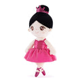 Load image into Gallery viewer, Gloveleya 13-inch Personalized Glass Ballet Girl Doll Rose
