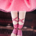 Load image into Gallery viewer, Gloveleya 13-inch Personalized Glass Ballet Girl Doll Pink
