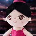 Load image into Gallery viewer, Gloveleya 13-inch Personalized Glass Ballet Girl Doll Rose
