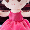 Load image into Gallery viewer, Gloveleya 13-inch Personalized Glass Ballet Girl Doll Rose
