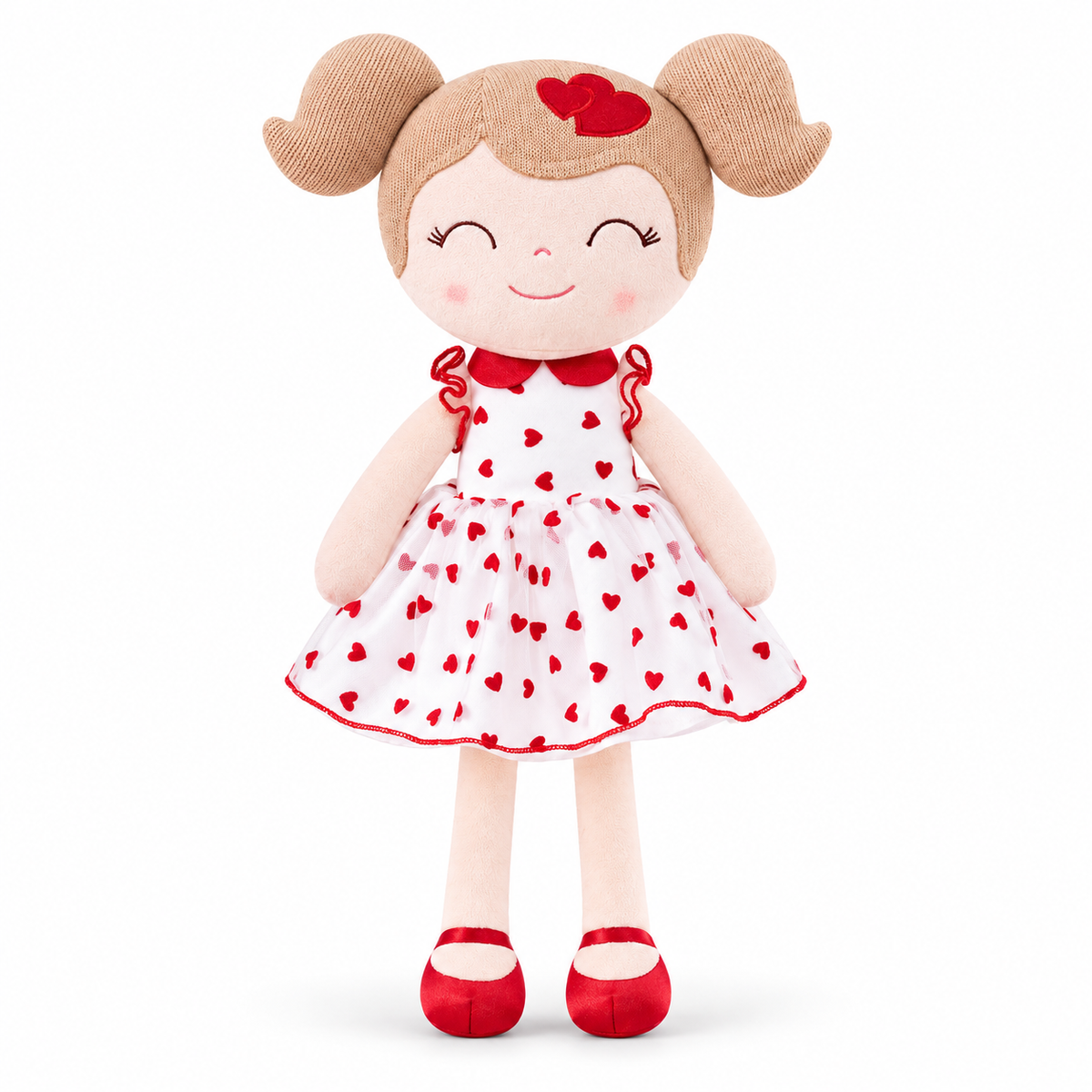Gloveleya 16-inch red Heart Princess doll - white background