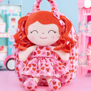 Gloveleya 9-inch Personalized Spring Girl Love Heart Dolls Backpacks Series