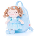 Carica l'immagine nel visualizzatore della galleria, Gloveleya 9-inch Personalized Love Heart Girls Dolls Backpacks Series - Gloveleya Offical
