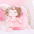 Load image into Gallery viewer, Gloveleya 9-inch Personalized Love Heart Girls Dolls Backpacks Series - Gloveleya Offical
