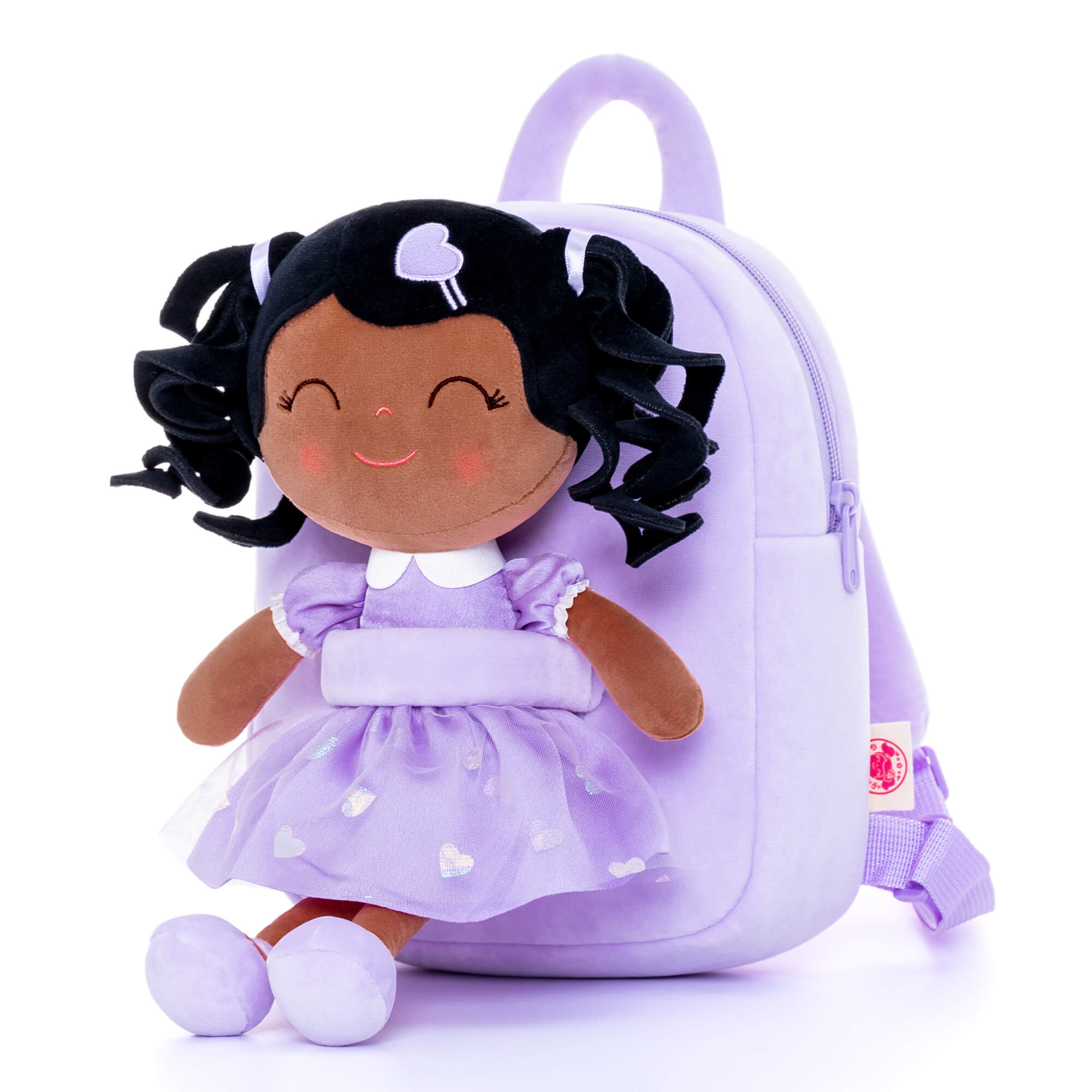 Gloveleya 9-inch Personalized Love Heart Girls Dolls Backpacks Series - Gloveleya Offical