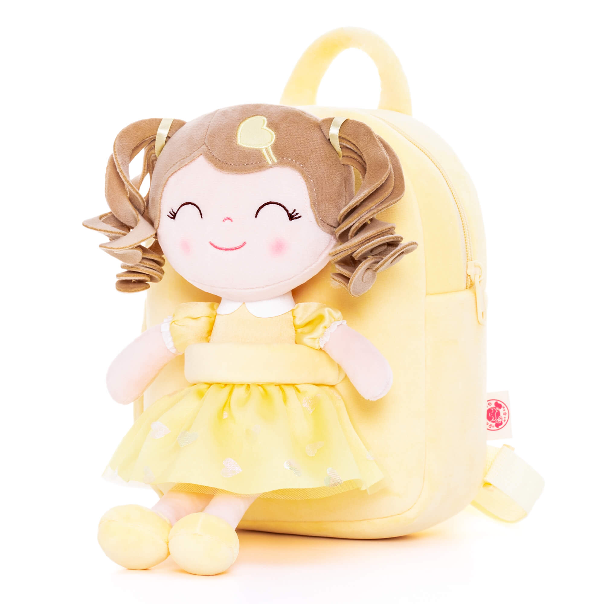 Gloveleya 9-inch Personalized Love Heart Girls Dolls Backpacks Series - Gloveleya Offical