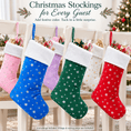 Load image into Gallery viewer, Gloveleya Mixed Color Christmas Stockings – Set of 6 - Gloveleya Official
