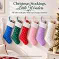 Load image into Gallery viewer, Gloveleya Mixed Color Christmas Stockings – Set of 6 - Gloveleya Official
