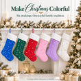 Load image into Gallery viewer, Gloveleya Mixed Color Christmas Stockings – Set of 6 - Gloveleya Official
