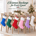 Load image into Gallery viewer, Gloveleya Mixed Color Christmas Stockings – Set of 6 - Gloveleya Official
