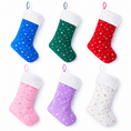 Load image into Gallery viewer, Gloveleya Mixed Color Christmas Stockings – Set of 6 - Gloveleya Official
