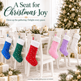 Load image into Gallery viewer, Gloveleya Mixed Color Christmas Stockings – Set of 6 - Gloveleya Official
