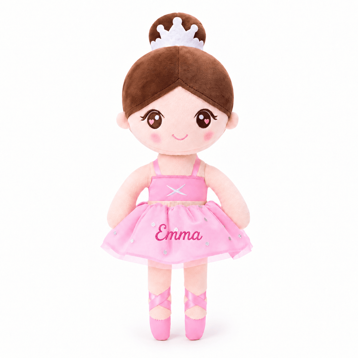 Gloveleya Personalized Ballerina Doll – 13-Inch Pink Ballet Dream - Gloveleya Official