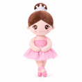 Cargar la imagen en la vista de la galería, Gloveleya Personalized Ballerina Doll – 13-Inch Pink Ballet Dream - Gloveleya Official
