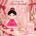 Load image into Gallery viewer, Gloveleya Personalized Ballerina Doll – 13-Inch Rose Glass Ballet - Gloveleya Official
