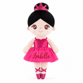 Load image into Gallery viewer, Gloveleya Personalized Ballerina Doll – 13-Inch Rose Glass Ballet - Gloveleya Official
