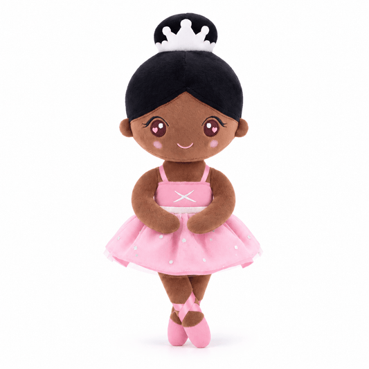 Gloveleya Personalized Ballerina Doll – 13-Inch Tanned Skin - Gloveleya Official