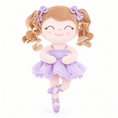 Load image into Gallery viewer, Gloveleya Personalized Ballerina Doll – 14-Inch Purple - Gloveleya Official
