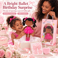 Load image into Gallery viewer, Gloveleya Personalized Ballerina Doll – 14-Inch Rose - Gloveleya Official
