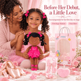 Load image into Gallery viewer, Gloveleya Personalized Ballerina Doll – 14-Inch Rose - Gloveleya Official
