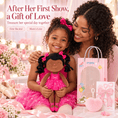 Load image into Gallery viewer, Gloveleya Personalized Ballerina Doll – 14-Inch Rose - Gloveleya Official
