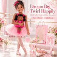 Load image into Gallery viewer, Gloveleya Personalized Ballerina Doll – 14-Inch Rose - Gloveleya Official
