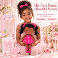 Load image into Gallery viewer, Gloveleya Personalized Ballerina Doll – 14-Inch Rose - Gloveleya Official
