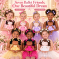 Load image into Gallery viewer, Gloveleya Personalized Ballerina Doll Collection – 14-Inch Ballet Gifts - Gloveleya Official
