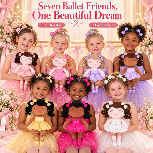 Gloveleya Personalized Ballerina Doll Collection – 14-Inch Ballet Gifts - Gloveleya Official