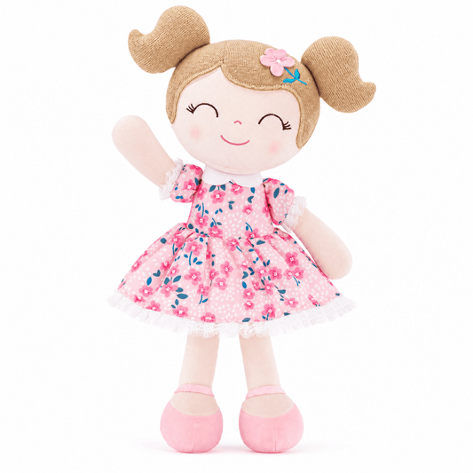 Gloveleya Personalized Flower Fairy Doll – 16-Inch Cherry Blossom - Gloveleya Official