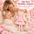 Bild in Galerie-Betrachter laden, Gloveleya Personalized Flower Fairy Doll – 16-Inch Garden Pink - Gloveleya Official
