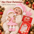 Load image into Gallery viewer, Gloveleya Pink Christmas Doll Gift Set – Light Skin – 5 Pieces - Gloveleya Official
