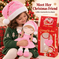 Load image into Gallery viewer, Gloveleya Pink Christmas Doll Gift Set – Light Skin – 5 Pieces - Gloveleya Official
