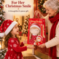 Load image into Gallery viewer, Gloveleya Red Christmas Doll Gift Set – Light Skin – 5 Pieces - Gloveleya Official
