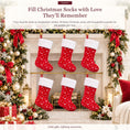 Load image into Gallery viewer, Gloveleya Red Christmas Stockings – Set of 6 - Gloveleya Official
