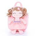 Load image into Gallery viewer, Gloveleya 9-inch Personalized Love Heart Girls Dolls Backpacks Series
